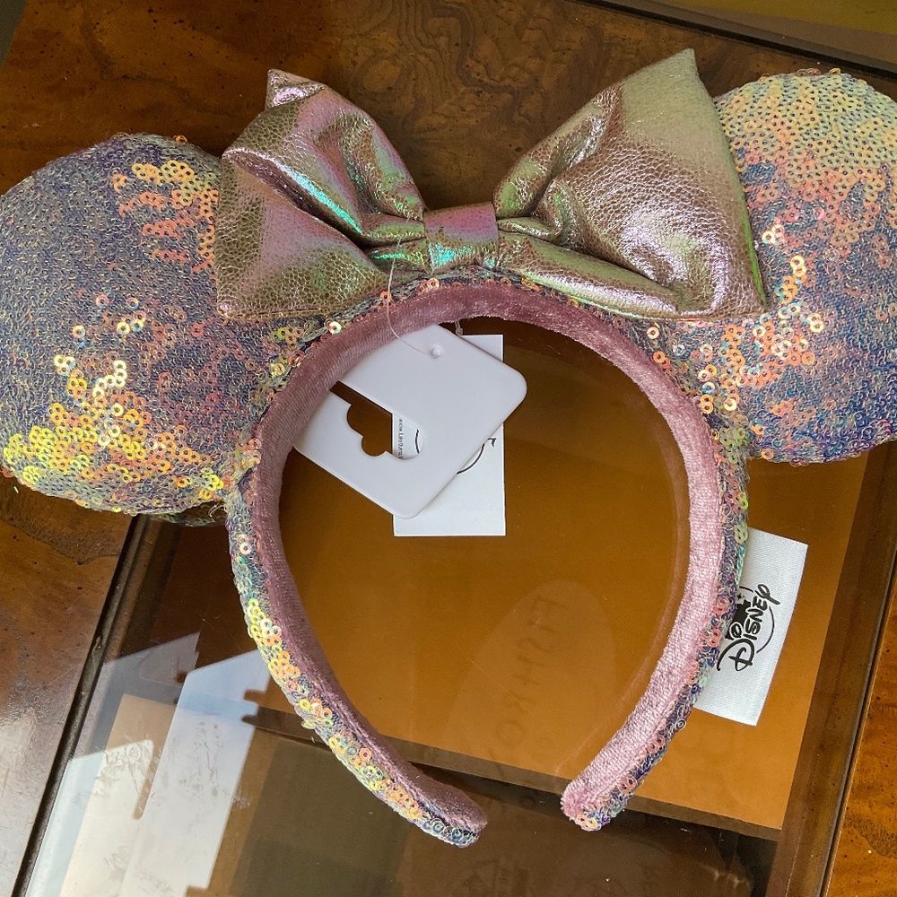 Disney pink 50th Earidecent ears